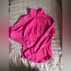 Lululemon running quarter zip size 4
